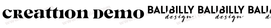 Creattion Demo字体转换